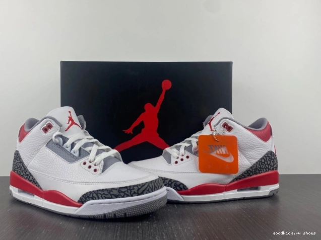 OG Red DN3707-160 Fire Air Jordan 3 0707